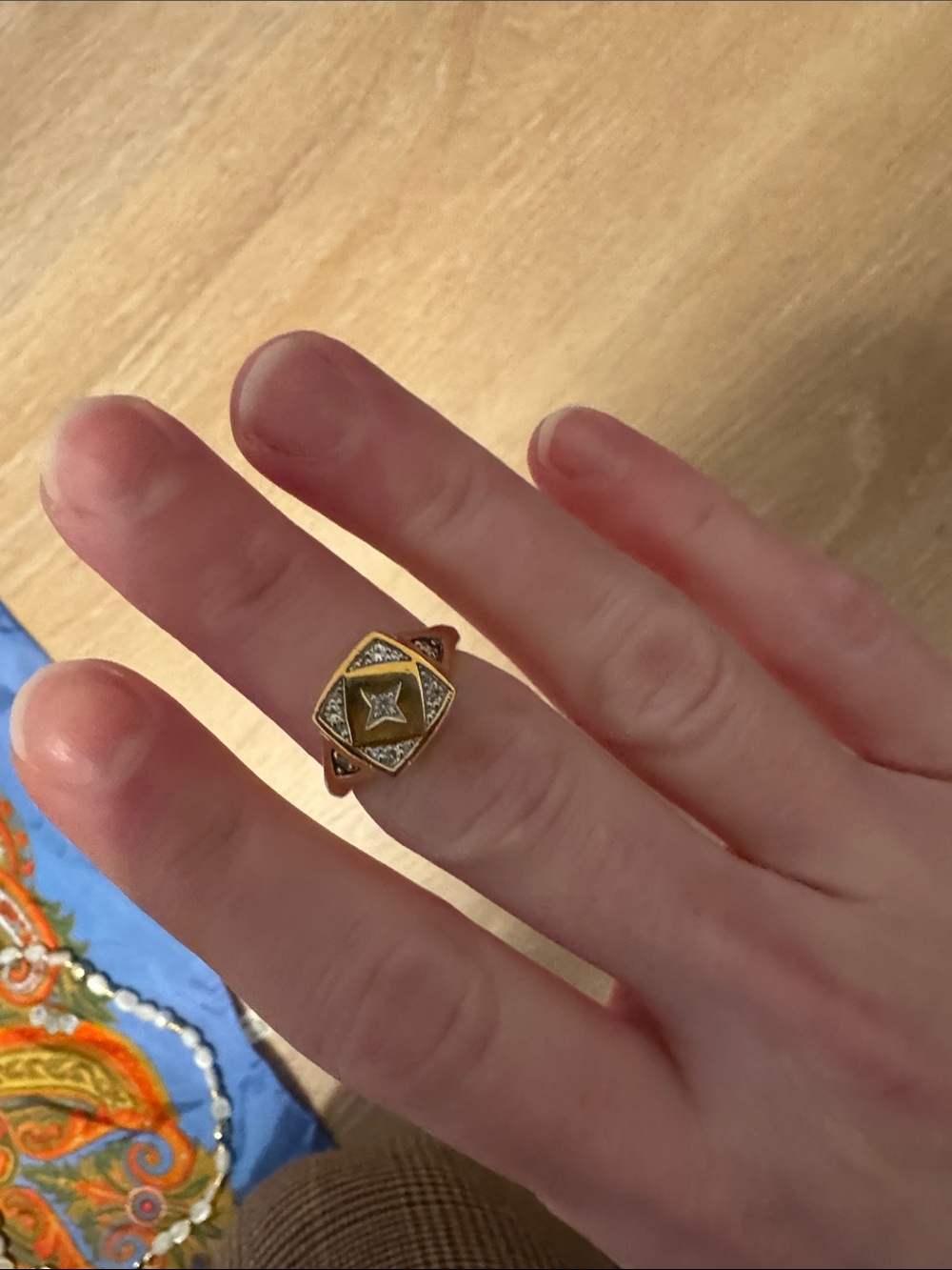 Kendra Scott Ashby Signet Ring // Size 8